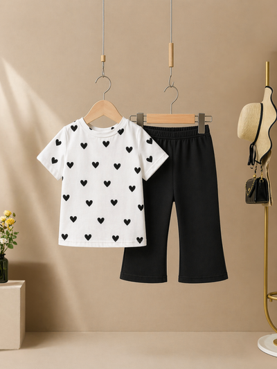 Allover Black Heat Summer Tracksuit