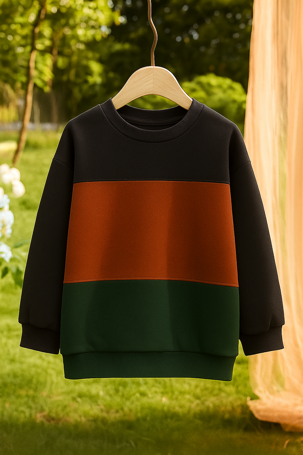 Dark Tricolor Sweatshirt