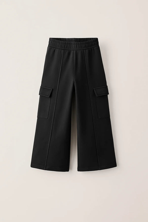 Black Cargo Trouser