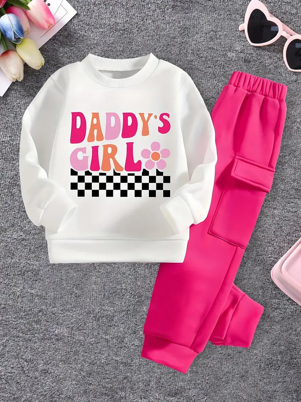 Daddy's Girl Floral Tracksuit