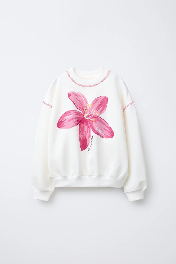 Floral Flower SweatShirt