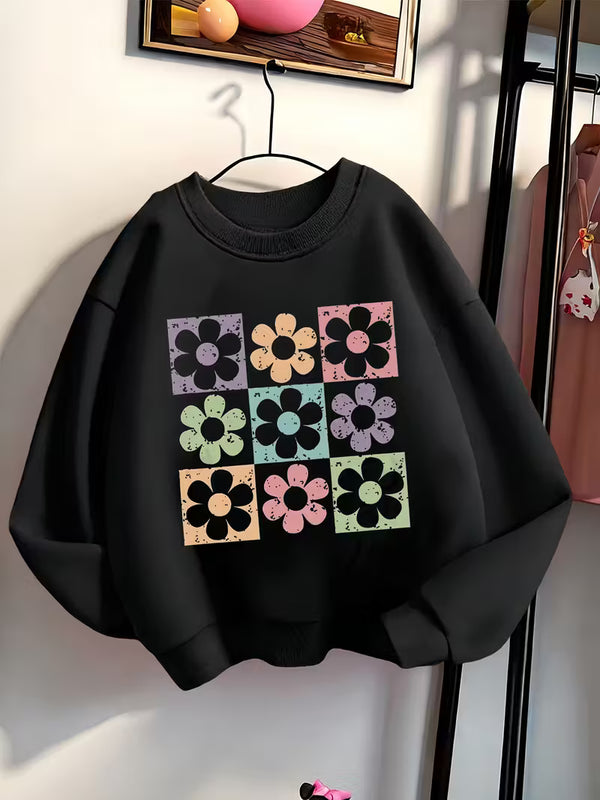 Multi Floral Sweatshirt