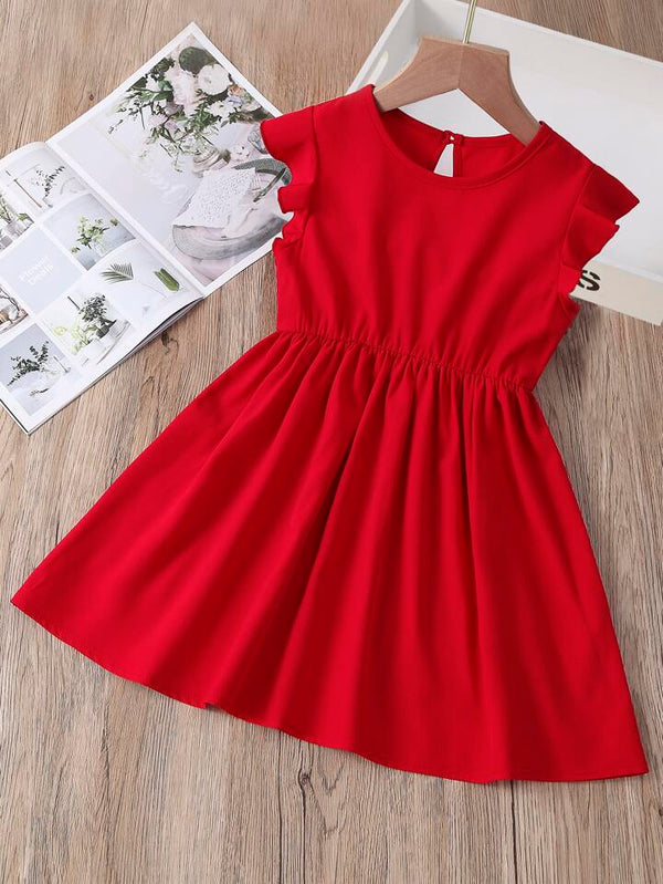 Red Delight Frock