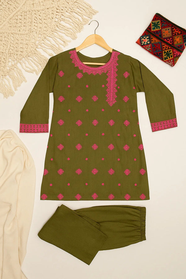 Rosy Mosaic 2 Piece Suit