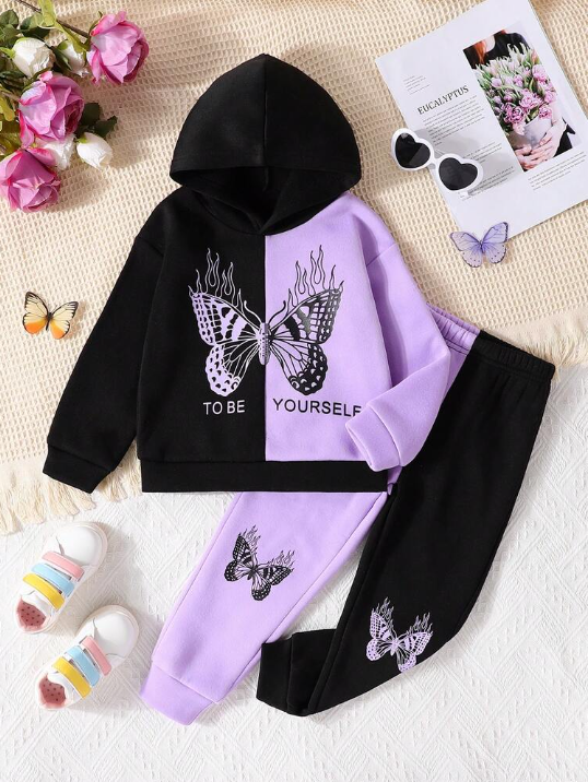 Butterfly Hoodie Tracksuit