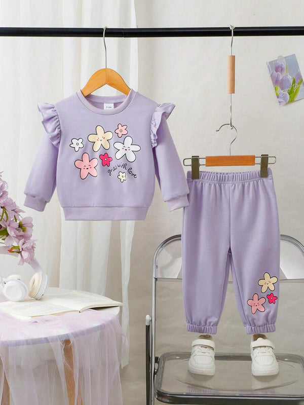 Smile Floral Tracksuit