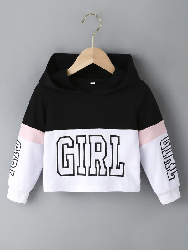 Girl Panel Hoodie